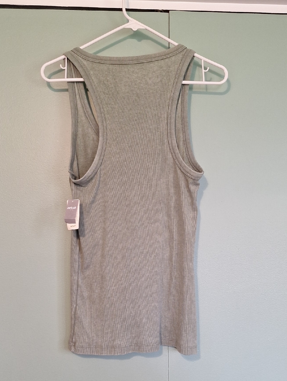 Nwt Aerie Green Tank Top Size Large - Picture 3 of 7